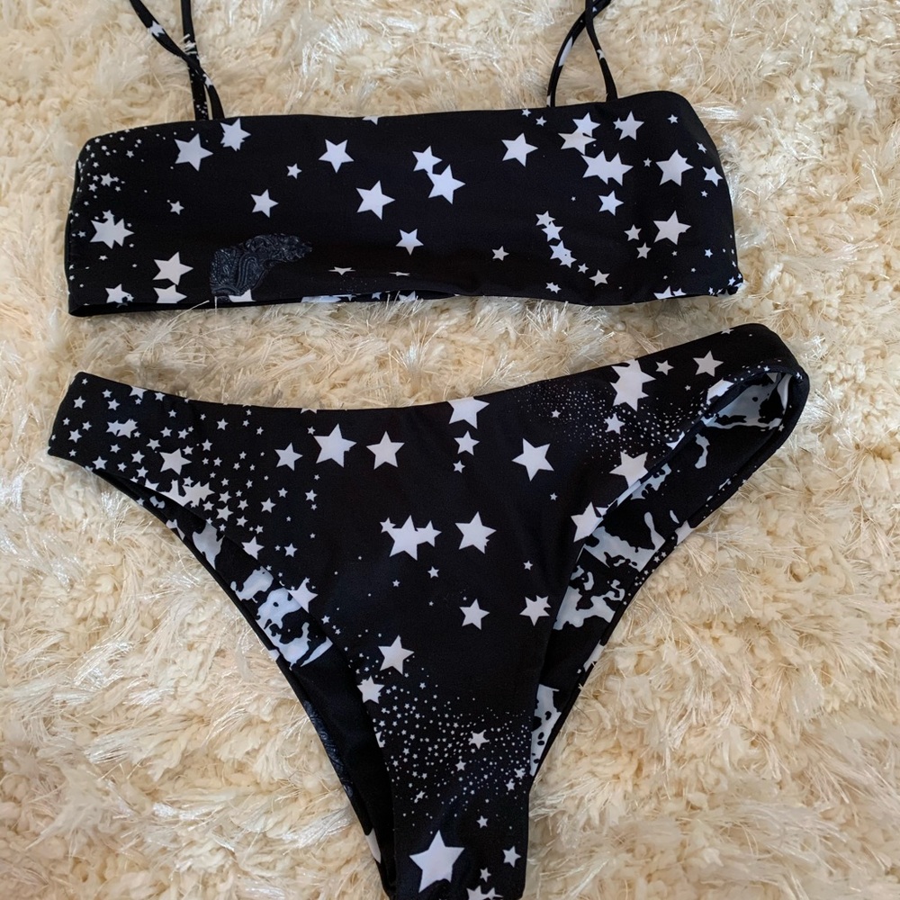 Black and white zaful bikini